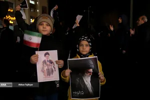 عزاداری شهادت رهبر انقلاب