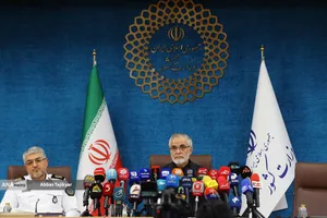 نشست خبری علی اکبر پورجمشیدیان دبیر ستاد تشییع و وداع با رهبر شهید انقلاب