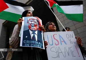 تظاهرات ضد جنگ در آمریکا