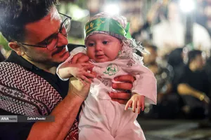 عزاداری دهه اول محرم در هیئت ریحانه الحسین(ع)
