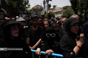 خیمه سوزان ظهر عاشورا - چهارراه گلوبندک تهران