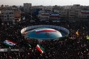 فریاد مردم تهران در محکومیت اقدامات تروریستی اغتشاشگران