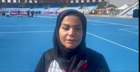کرم‌زاده: خوشحالم پرچم ایران به اهتزاز در آمد
