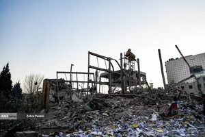 خسارات ناشی از تجاوز هوایی آمریکا و رژیم صهیونیستی