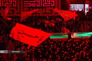 عزاداری شب های محرم در هیأت ریحانه النبی