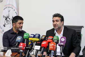 مراسم امضای تفاهم&zwnj;نامه همکاری فدراسیون کشتی و دانشگاه آزاد اسلامی