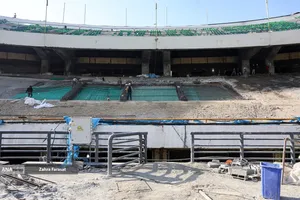 آخرین مراحل بازسازی ورزشگاه آزادی