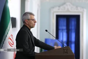 نشست خبری اسماعیل بقائی سخنگوی وزارت خارجه