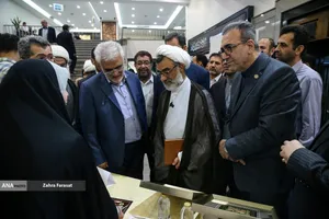 محمدمهدی طهرانچی رییس دانشگاه آزاد اسلامی در حاشیه مراسم اولین همایش بین المللی الگوی حکمرانی شهید رئیسی 