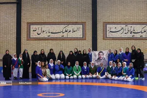 اولین دوره لیگ کشتی آلیش بانوان