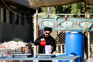 پیاده روی زائرین اربعین حسینی از طریق العلما
