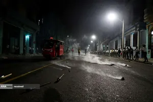 مراسم مشعل&zwnj;ها به مناسبت سالگرد استقلال کوبا در هاوانا