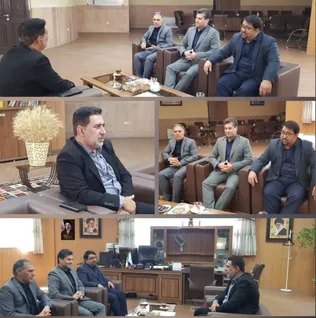 دیدار مسئولان وزارت ارتباطات با رئیس دانشگاه آزاد اسلامی واحد مرودشت