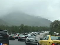 ترافیک سنگین در محور چالوس و تردد روان در هراز