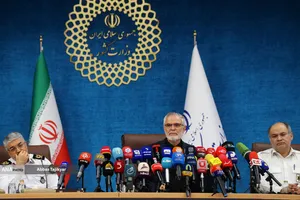 نشست خبری علی اکبر پورجمشیدیان دبیر ستاد تشییع و وداع با رهبر شهید انقلاب