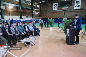 سخنرانی مهدی قمی شهردا منطقه 11 در مراسم افتتاح 8 نیروگاه خورشیدی در شهر تهران