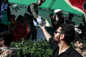 تشییع پیکر مطهر 100 شهید گمنام - معراج شهدا