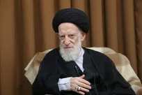 عیادت نماینده رهبر انقلاب از آیت‌الله شبیری‌زنجانی