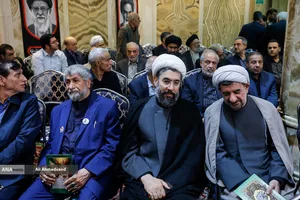 مراسم گرامیداشت شهید علی لاریجانی 