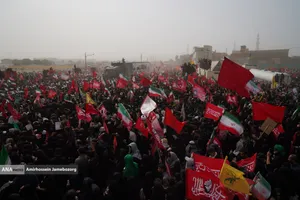 مراسم تشییع پیکر مطهر رهبر شهید انقلاب در قم