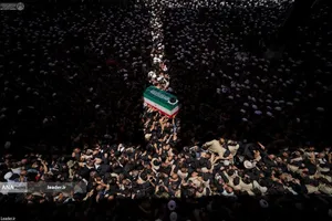 تشییع پیکر مطهر امام شهید در نجف اشرف