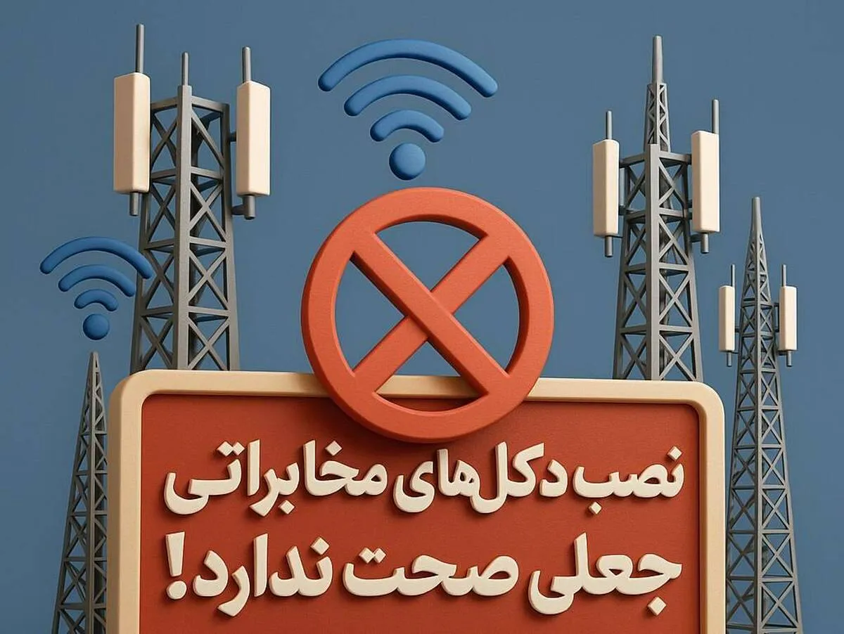رگولاتوری نصب دکل‌های جعلی مخابراتی را تکذیب کرد