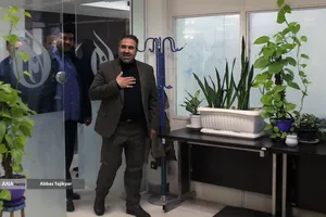 حضور معاون محترم علوم انسانی و هنر دانشگاه آزاد در خبرگزاری آنا