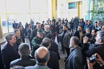 پیرغلامان حسینی وارد مشهد شدند / افتتاح «گذر پیرغلامان» در شارستان شهید شوشتری