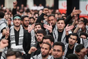 مراسم عزاداری هیأت&zwnj;های دانشجویی در حسینیه امام خمینی(ره)