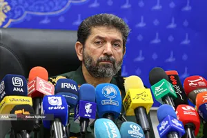 نشست خبری سردار حسن حسن زاده فرمانده سپاه تهران بزرگ