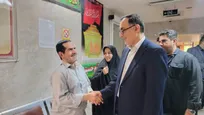 بازدید سرزده رئیس بنیاد شهید و امور ایثارگران از بیمارستان میلاد شهریار/ تاکید بر ارزیابی برنامه‌های سلامت‌محور برای جانبازان