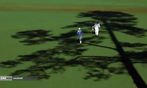 نمایی از مسابقه گلف در باشگاه ملی جورجیا، آمریکا