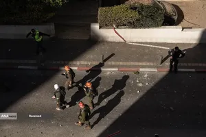 اصابت موشک &zwnj;های بارشی ایران در تلاویو