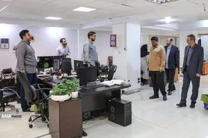 بازدید کامبیز نرماشیری رئیس دانشگاه آزاد اسلامی استان سيستان&zwnj;وبلوچستان از خبرگزاری آنا