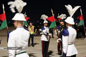 استقبال رسمی از پیکر مطهر امام شهید در عراق با حضور رییس جمهور