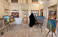 نمایشگاه نقاشی «از استقامت تا شهادت» در شیراز افتتاح شد