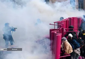 آتش اعتراضات در لس آنجلس