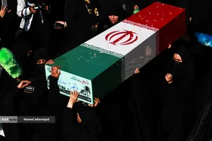 تشییع پیکر مطهر 100 شهید گمنام - معراج شهدا