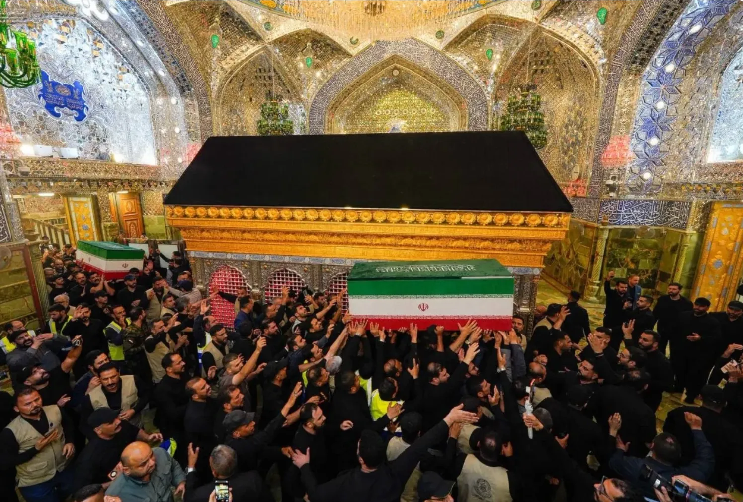 تشییع رهبر در نجف