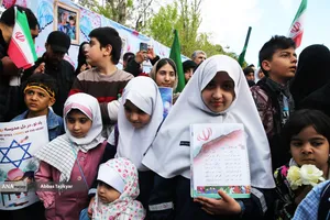 آیین چهلمین روز نوگلان دانش آموز میناب