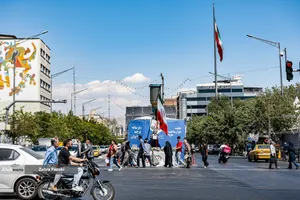 پرچمداران ایران در قلب تهران