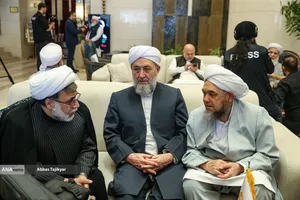 گفتگو با مهمانان خارجی آیین بدرقه آقای شهید ایران، رهبر شهید انقلاب