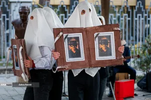 اولین روز اجراهای خیابانی جشنواره تئاتر فجر
