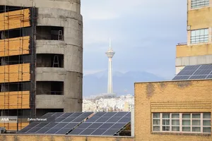 آیین افتتاح نیروگاه خورشیدی