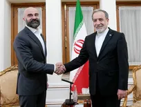 دیدار و گفت‌وگوی بافل طالبانی با عراقچی