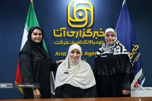 حضور ریم الوریمی شاعر اهل تونس در خبرگزاری آنا