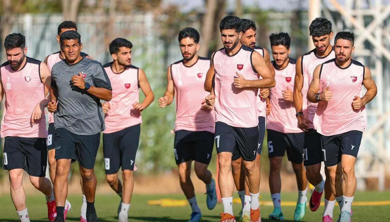 تمرین پرسپولیس 