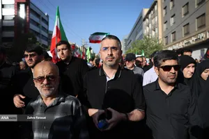 تشیع پیکر شهید مصباح الهدی باقری