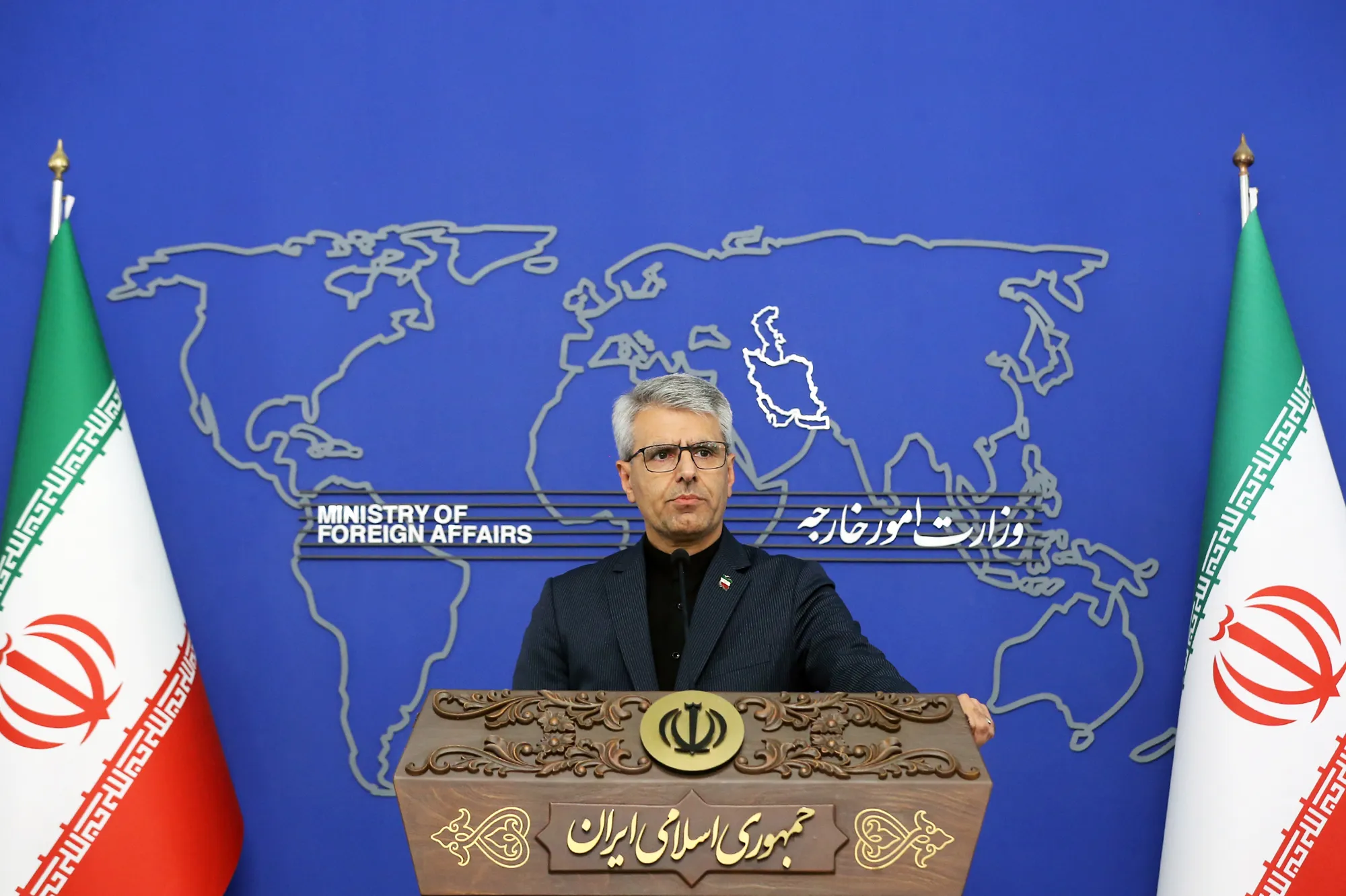 نشست خبری اسماعیل بقایی سخنگوی وزارت امور خارجه