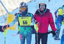 مسابقات بین‌المللی اسکی | ساوه شمشکی موفق به پایان رساندن مانش نخست نشد